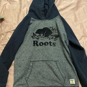 Navy Blue Roots Sweater